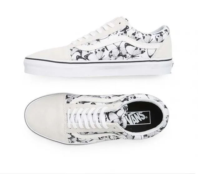 | (BUTTERFLY) Long-term WHITE High-capacity functionality VANS BLACK SKOOL | OLD TRUE