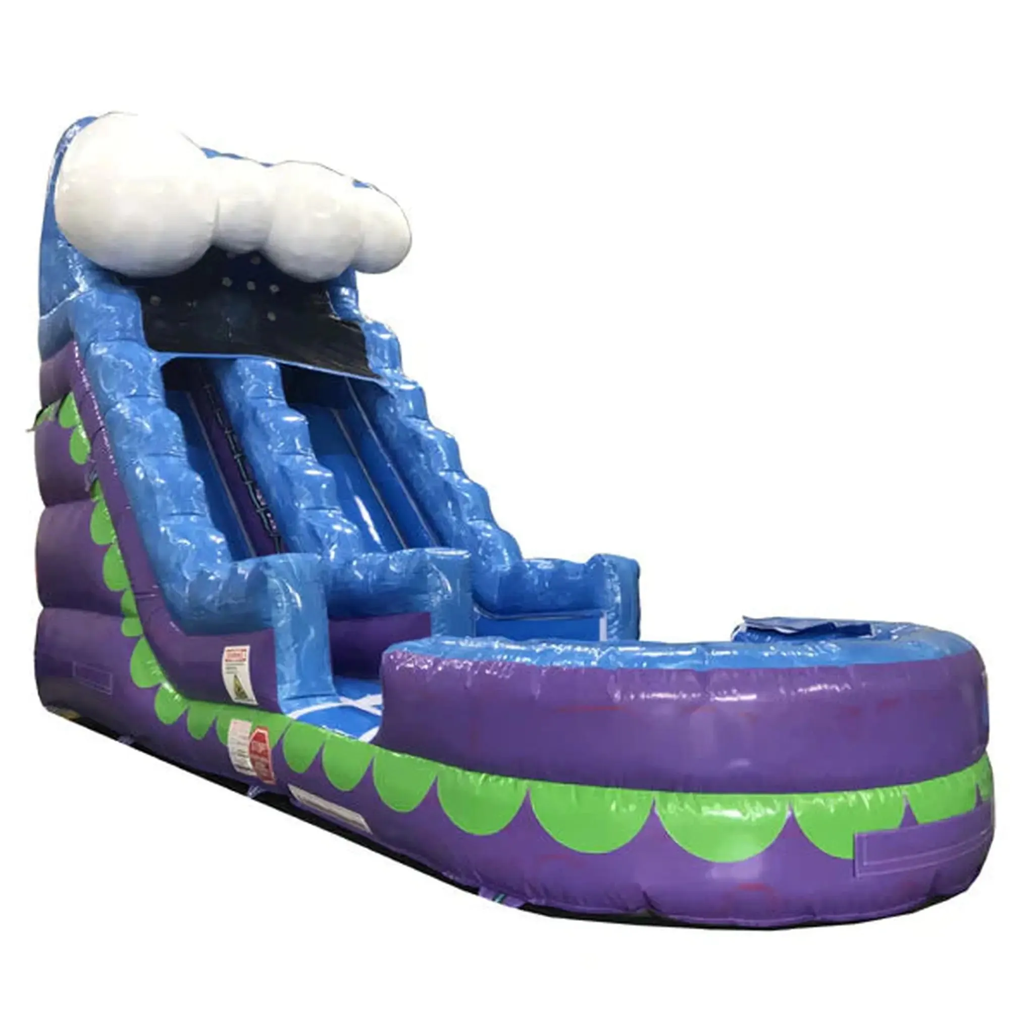 18' Wet & Dry Purple Slide