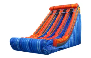 24ft triple lane slide