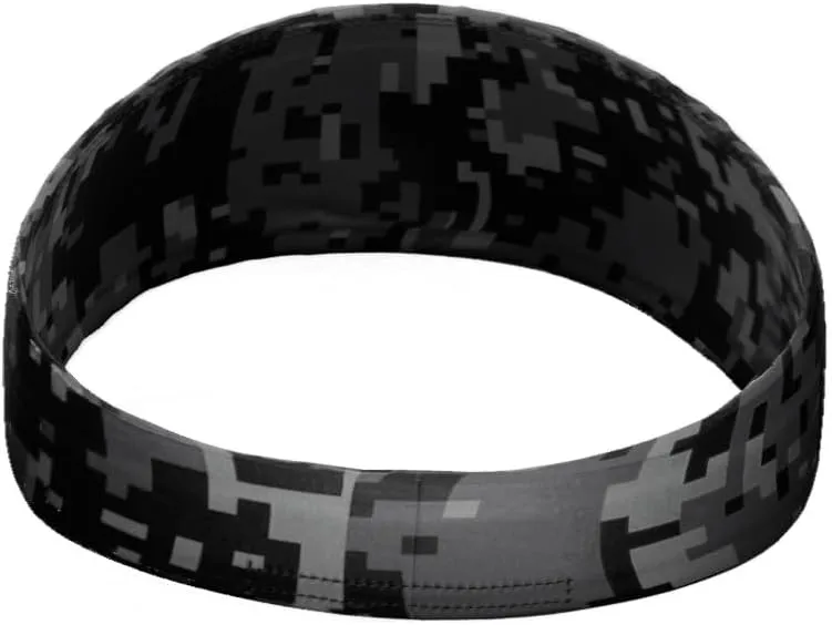 40  Designs! Unisex Headband/Sweatband. Best for Sports, Fitness, Working Out, Yoga. Tapered Design