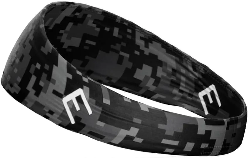 40  Designs! Unisex Headband/Sweatband. Best for Sports, Fitness, Working Out, Yoga. Tapered Design
