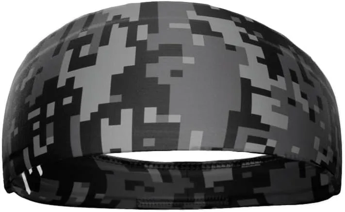 40  Designs! Unisex Headband/Sweatband. Best for Sports, Fitness, Working Out, Yoga. Tapered Design
