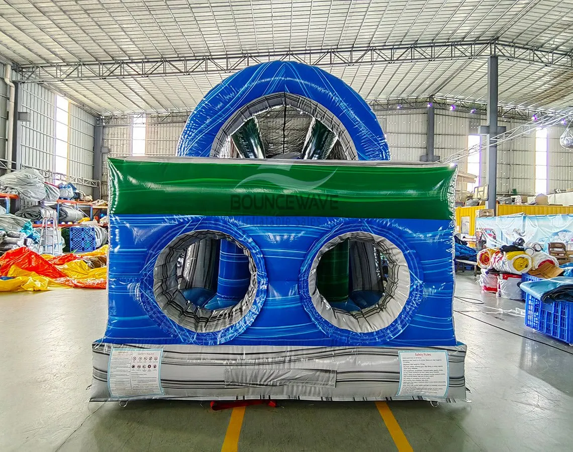 46ft Aloha Splash Hybrid Inflatable Obstacle Course