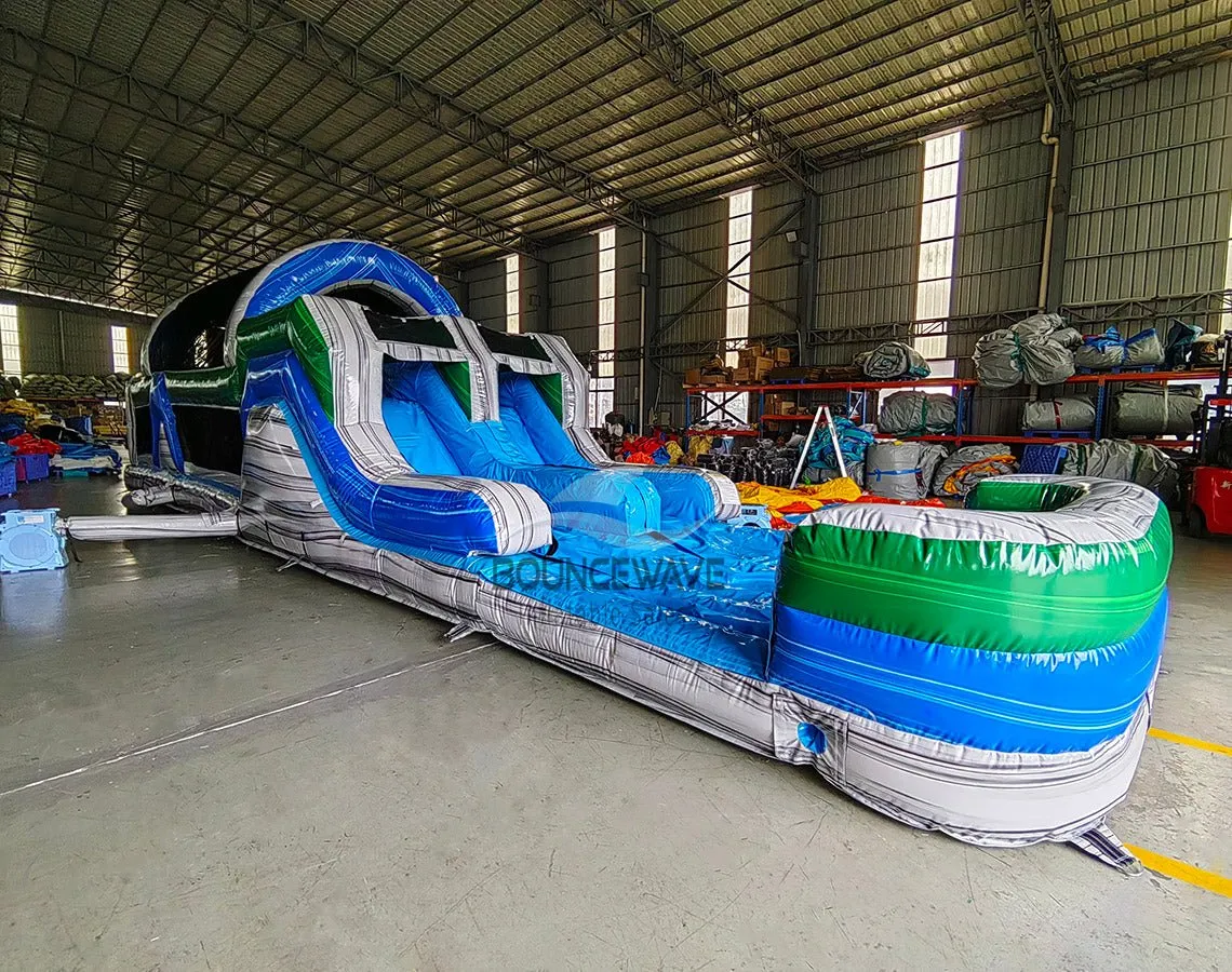 46ft Aloha Splash Hybrid Inflatable Obstacle Course
