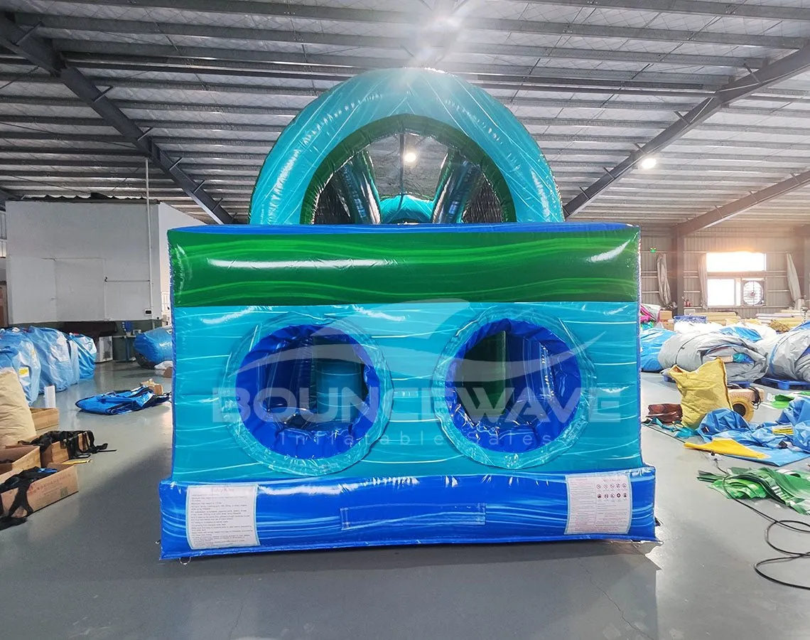 46ft Island Drop Hybrid Inflatable Obstacle Course