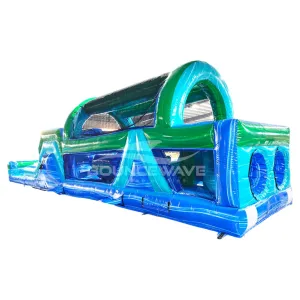 46ft Island Drop Hybrid Inflatable Obstacle Course