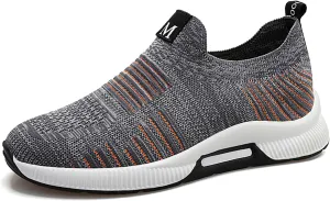 4cm Men's Elevator Shoes Men's Casual Mesh Trainers Lightweight Breathable Lace Up Sports Shoes with Sneaker Men Leather