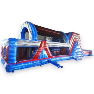 53ft XL Baja Commercial Hybrid Inflatable Obstacle Course