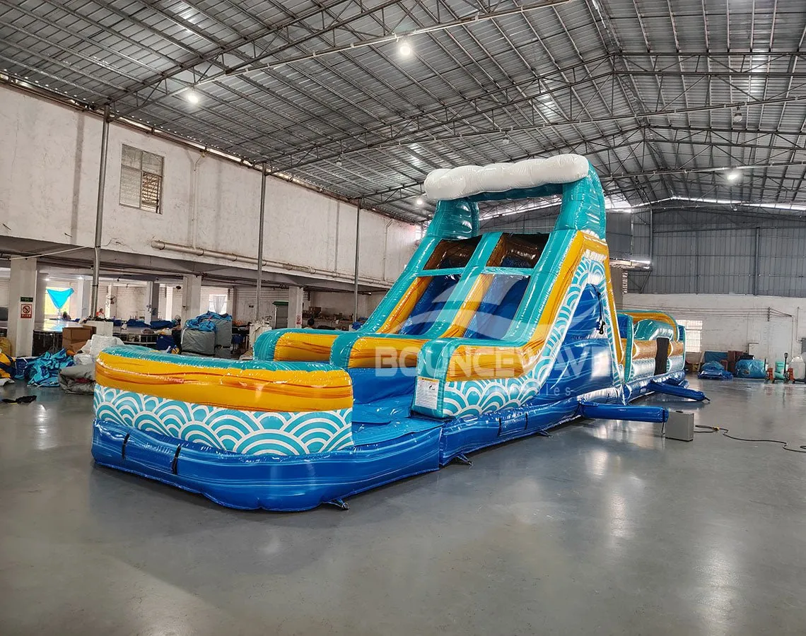 62ft Akua Falls 2-Piece Wet/Dry Inflatable Obstacle Course