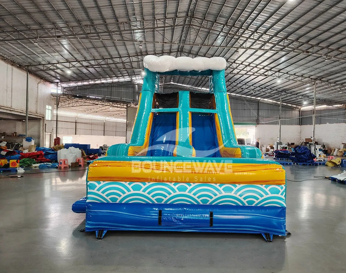 62ft Akua Falls 2-Piece Wet/Dry Inflatable Obstacle Course