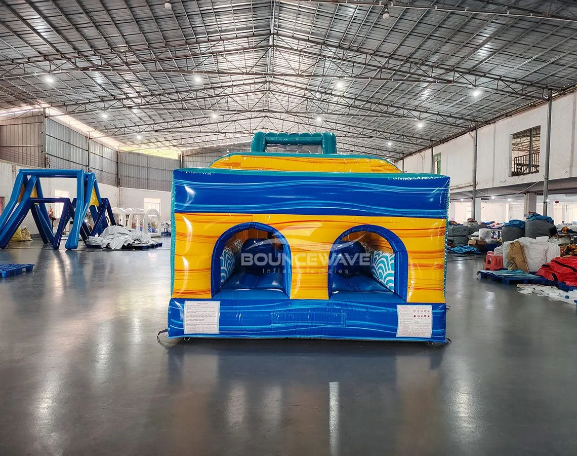 62ft Akua Falls 2-Piece Wet/Dry Inflatable Obstacle Course