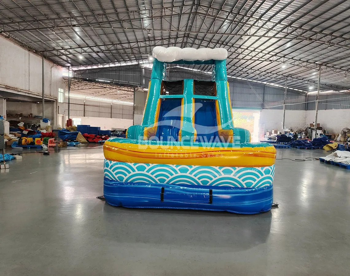 62ft Akua Falls 2-Piece Wet/Dry Inflatable Obstacle Course