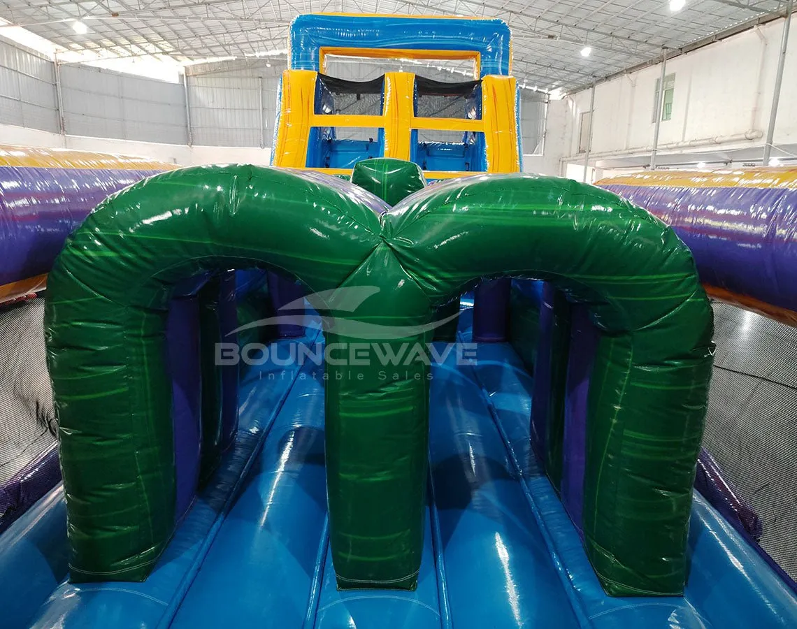 62ft Goombay 2-Piece Wet/Dry Inflatable Obstacle Course