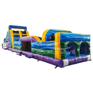 62ft Goombay 2-Piece Wet/Dry Inflatable Obstacle Course