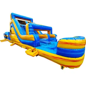 62ft Lava Falls 2-Piece Wet/Dry Inflatable Obstacle Course