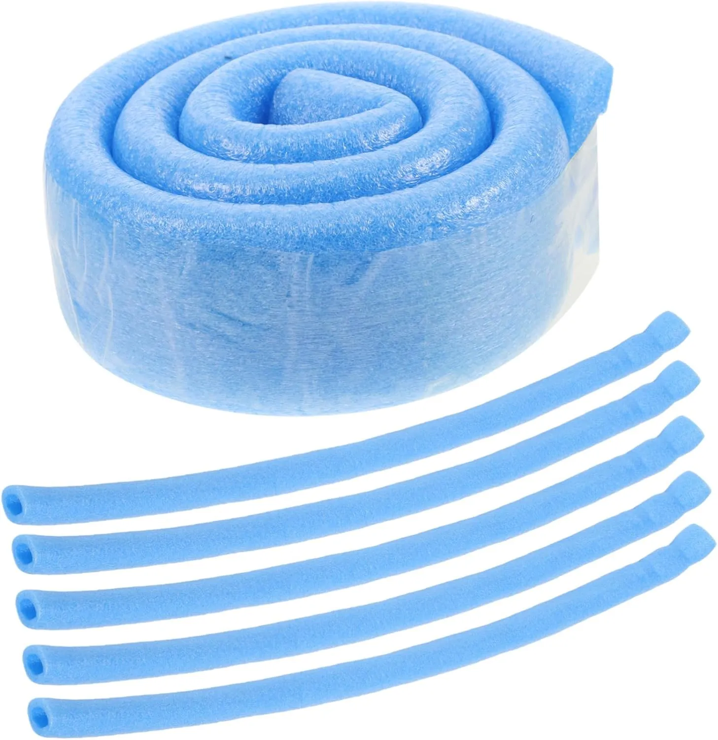 6Pcs Trampoline Foam Protectors Pole Covers Soft Foam Padding for Enhanced Safety Easy Installation for Cushioned Barrier to Minimize Injury Risks