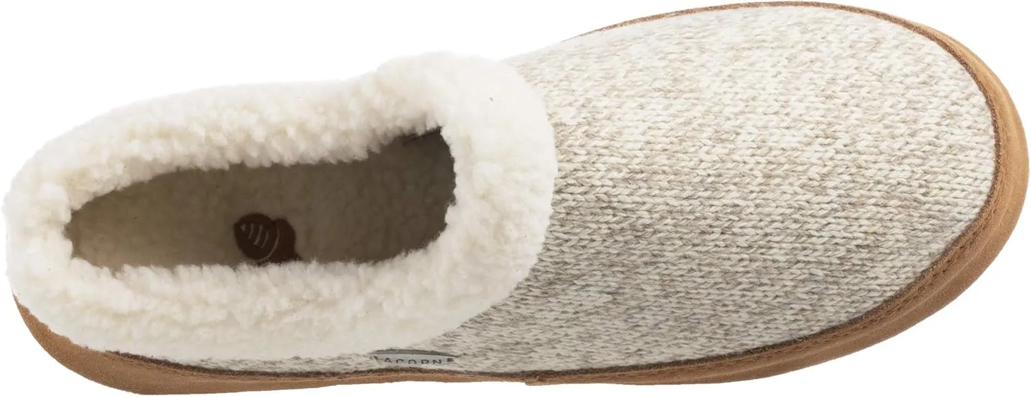 Acorn Womens Mule Ragg Warm Slipper