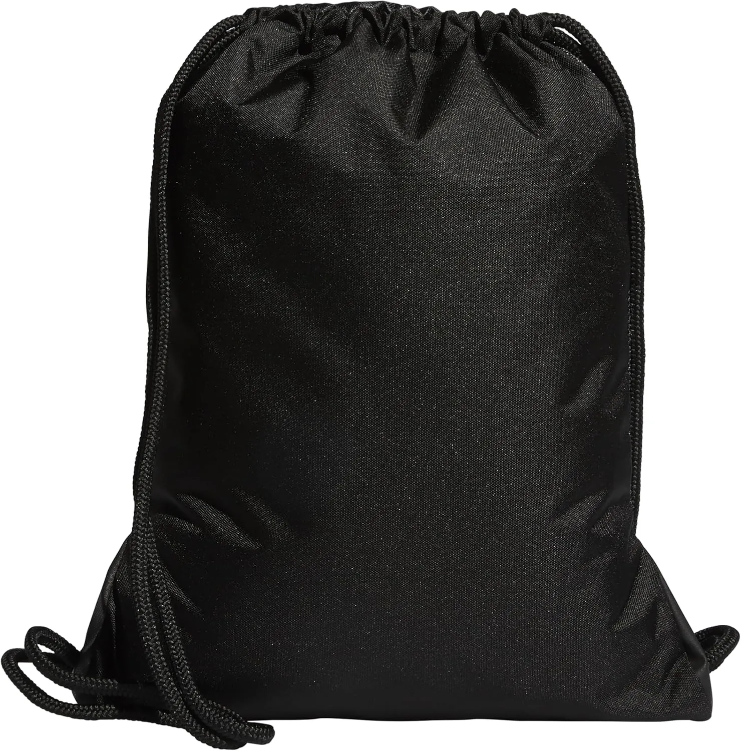adidas Alliance Sackpack, Drawstring, Lightweight Small Gym Bag for Women, Soccer Backpack, Black/Gold Metallic/Black, One Size