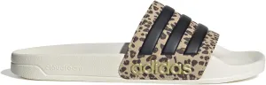 adidas Unisex Adilette Shower Slide Sandal, Off White/Black/Magic Beige, 6 US Men
