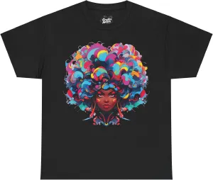 Afro Sneaker Shirt - Unisex Tee to Match Sneakers | Mom Gift, Girlfriend Present | Stylish Sneaker Outfit for Kicks