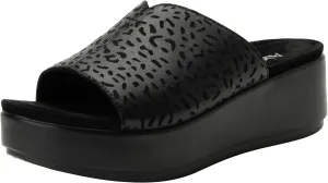 Alegria Triniti - Timeless Leather Platform Sandal - Comfort, Arch Support and Stylish Women's Sandal for Everyday Elegance - Slip-Resistant Wedge Slide