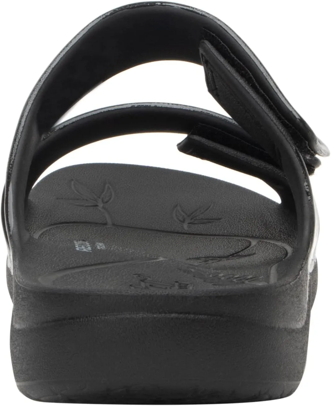 Alegria Women Orbyt Double Strap Lightweight Recovery Slide Sandal With Arch Support
