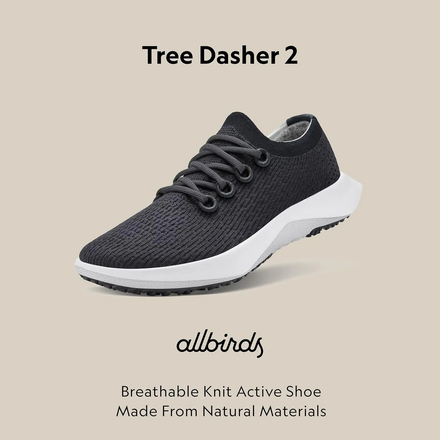 Allbirds Men's Tree Dasher 2, Active Running & Walking Sneakers