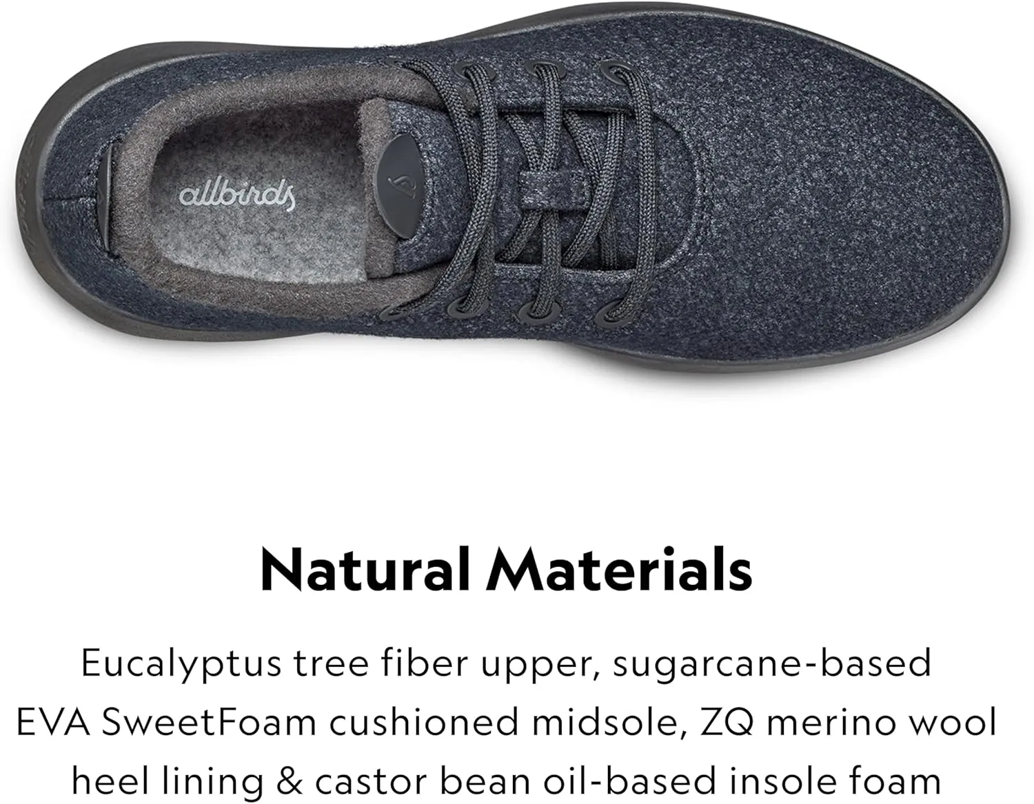 Allbirds Men’s Wool Runner Mizzles Water-Repellent Breathable Casual Walking Sneakers Made with Eco-Friendly Merino Wool