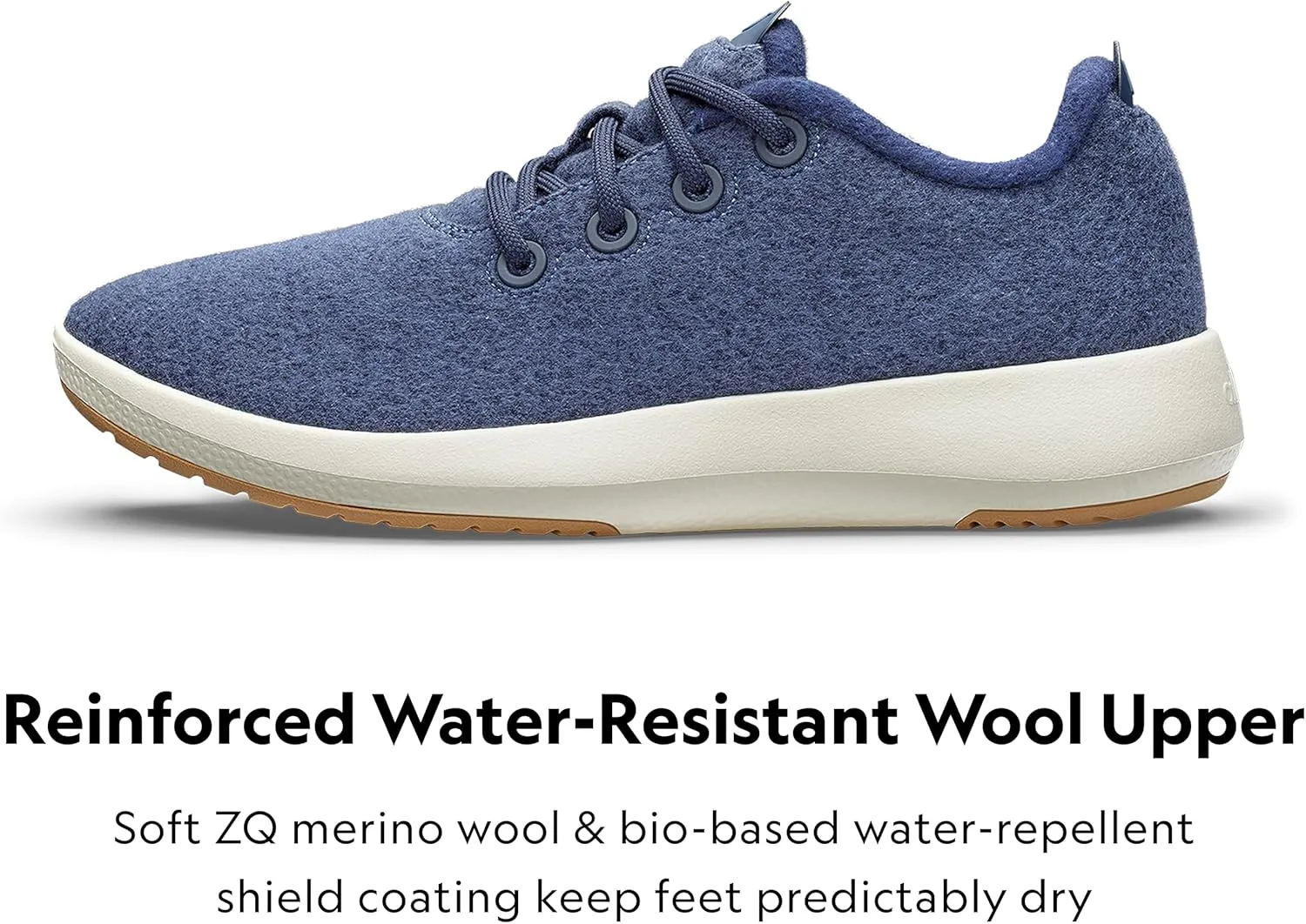 Allbirds Women’s Wool Runner Mizzles Water-Repellent Breathable Casual Walking Sneakers Made with Eco-Friendly Merino Wool