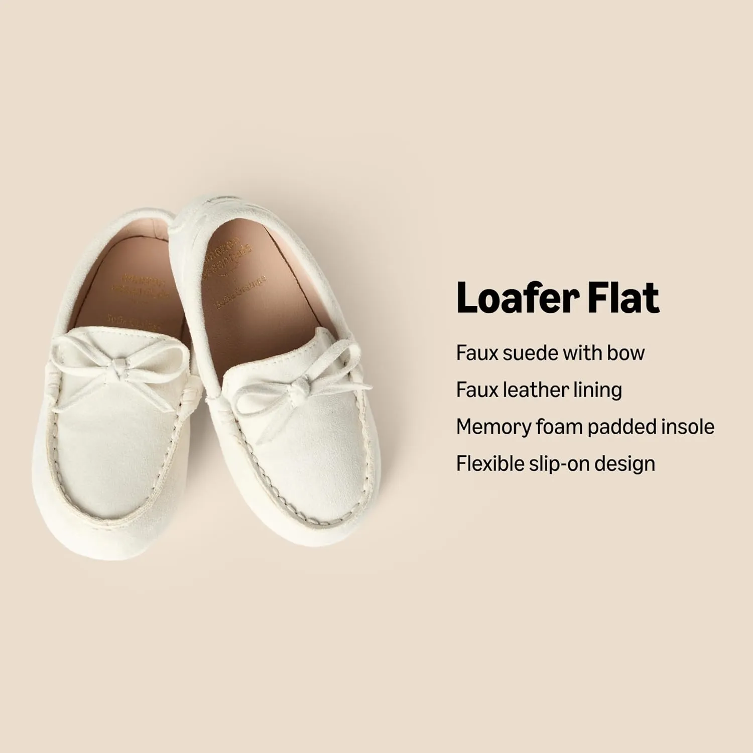 Amazon Essentials x Sofia Grainge Unisex Toddlers' Slip-On Loafer Flat Shoes