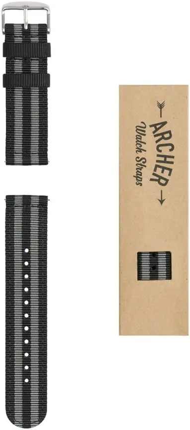Archer Watch Straps - Premium Nylon Quick Release Watch Bands