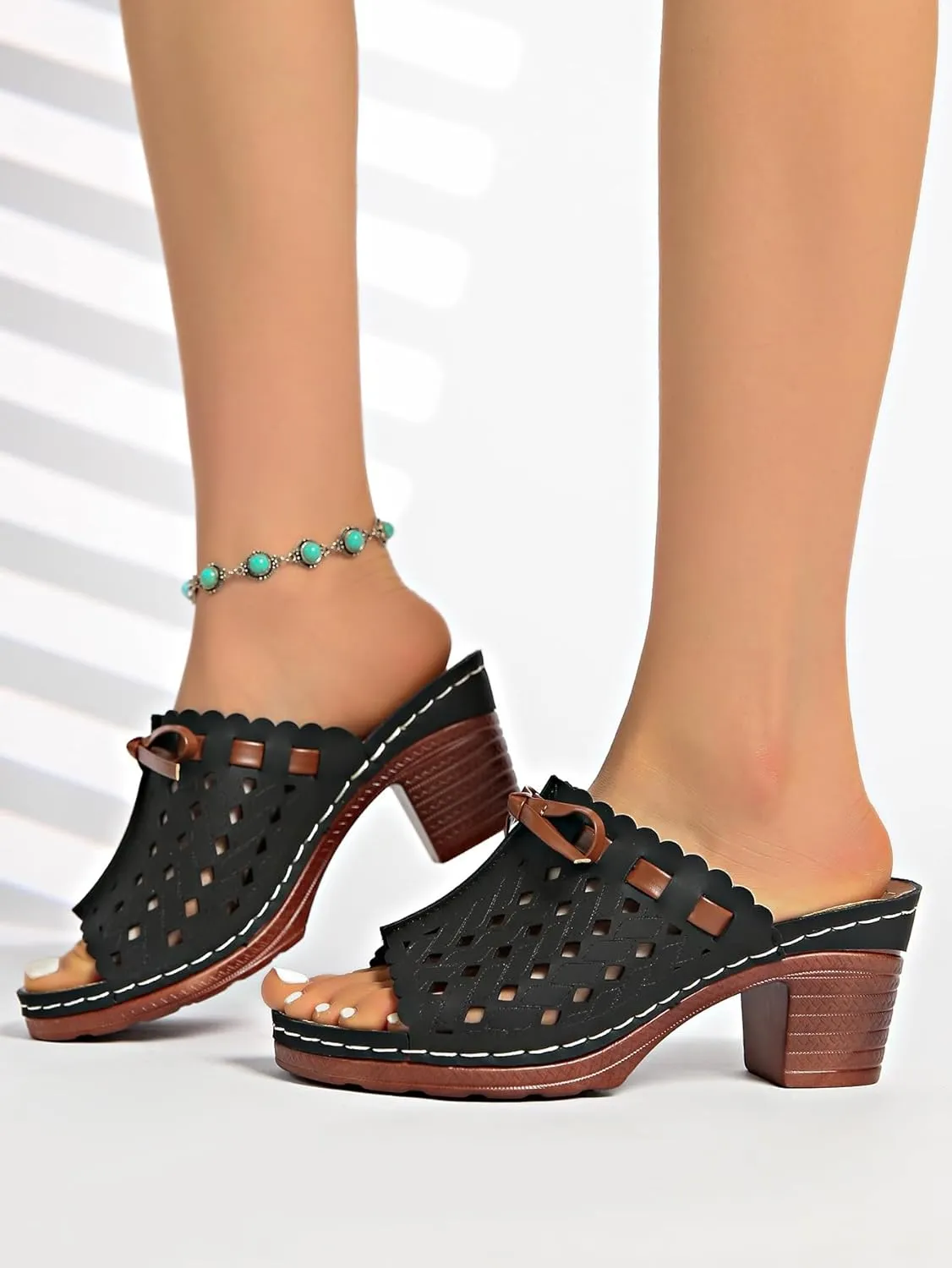 Archrelief Sandals, Arch Relief Sandals, Fashionable Comfortable Orthopedic Platform Chunky Heels Sandal