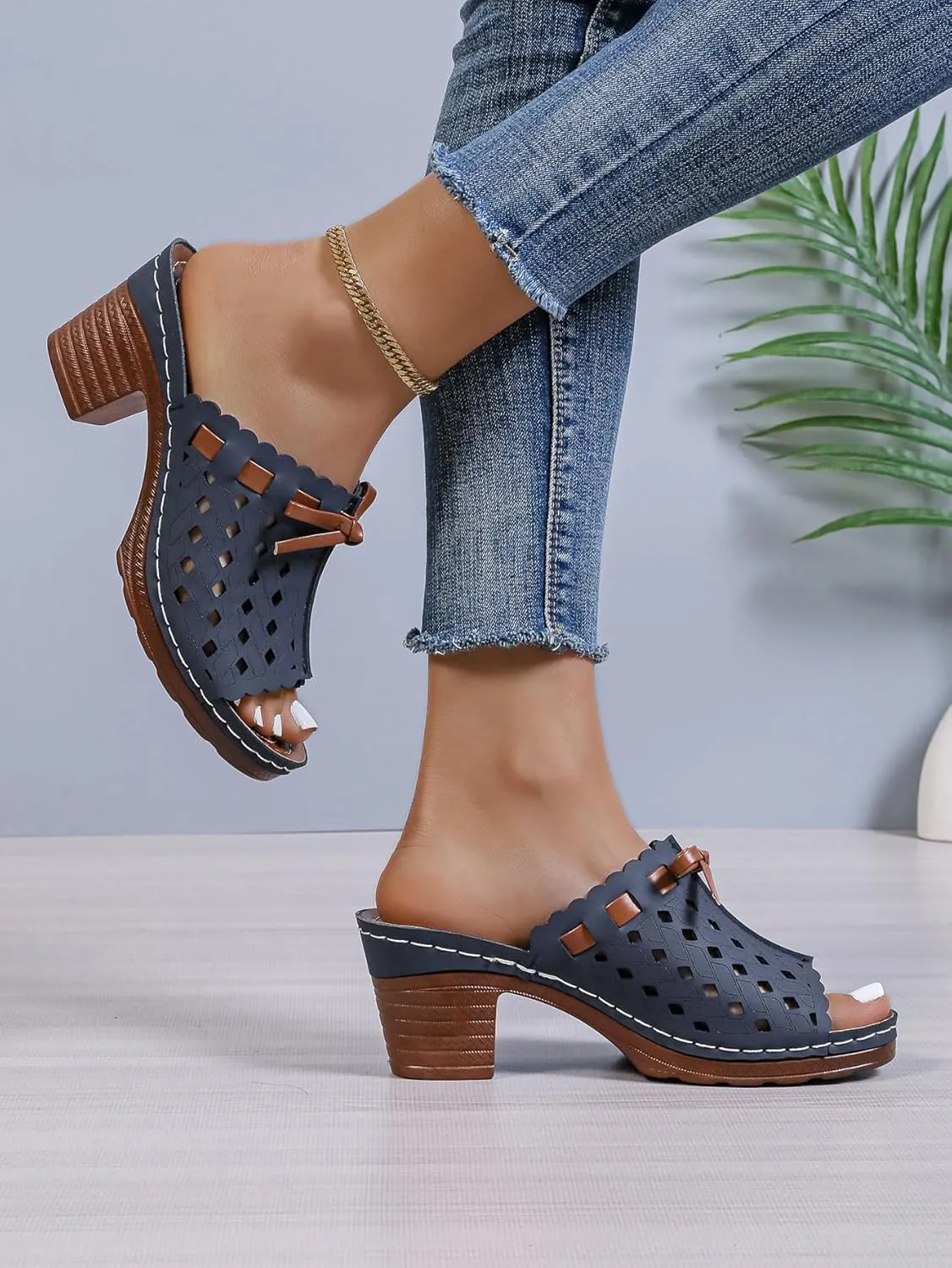 Archrelief Sandals, Arch Relief Sandals, Fashionable Comfortable Orthopedic Platform Chunky Heels Sandal