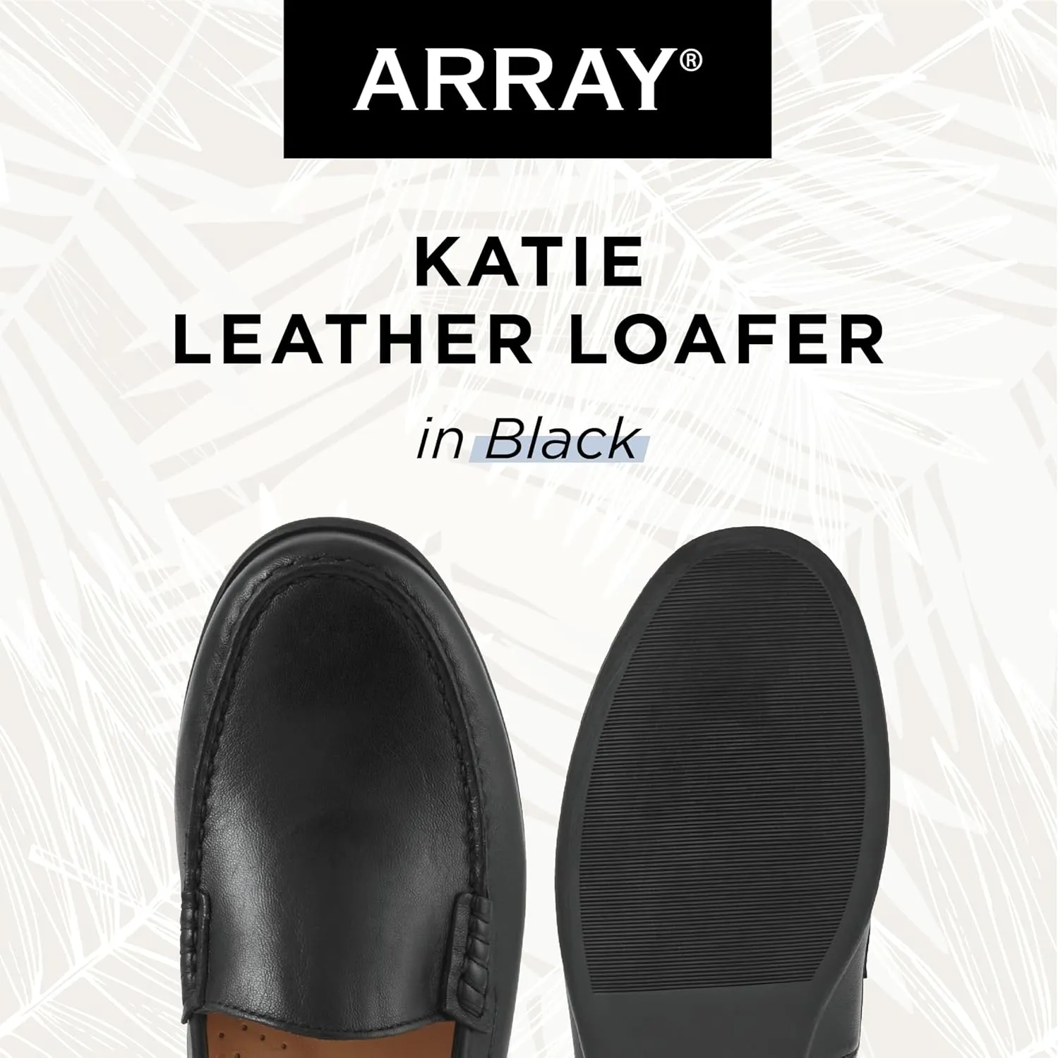 ARRAY Women's Katie Classic Slip-On Leather Loafer