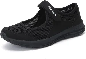 Athletic Shoes Women Lightweight Tennis Fashion Sneakers Breathable Mesh Walking Sneakers Stretchy Sandals for Women