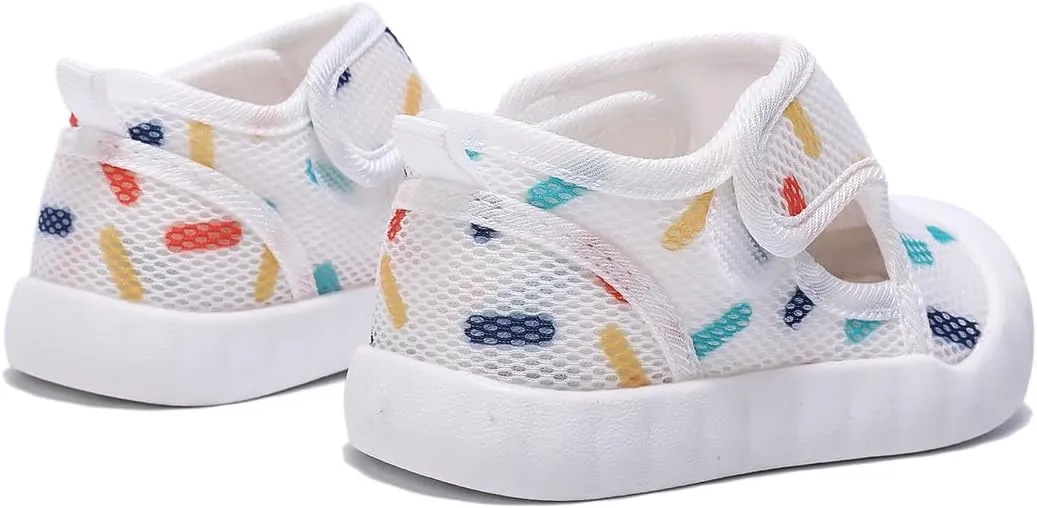 Baby Summer Sandals Breathable Mesh Rubber Sole Non-Slip Outdoor Shoes for Boys and Girls 9-30 Months