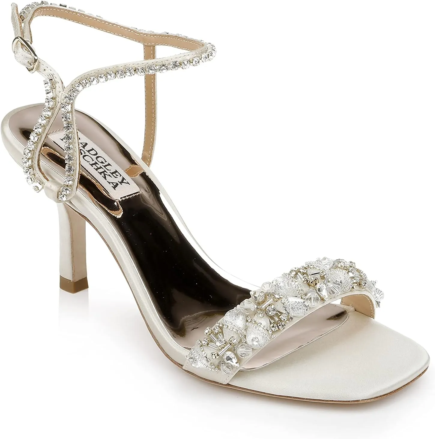 Badgley Mischka Women's Tanika Shapely Sandal Heeled