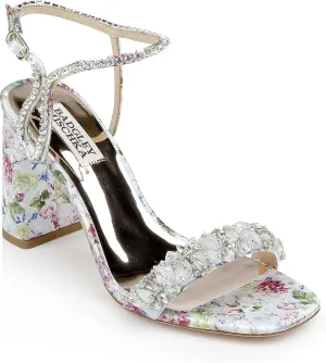 Badgley Mischka Women's Tanisha Block Heel Sandal Heeled