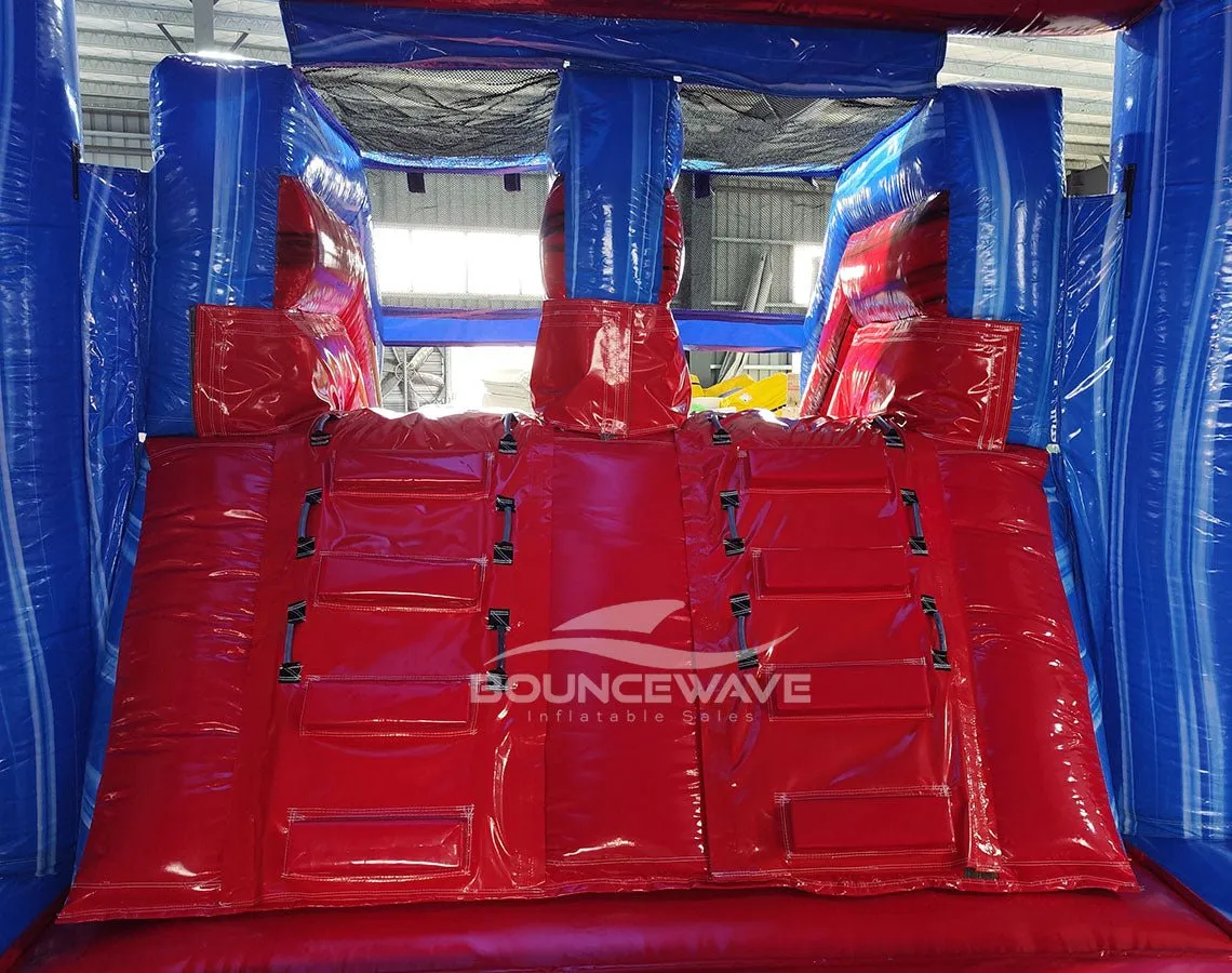 Baja Mega Dome Dual Lane Combo with Inflated Splash Pad