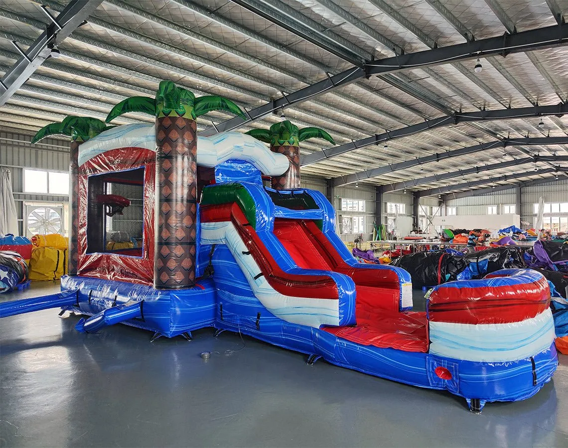 Baja Thunder Econo Bounce House with Slide (Wet/Dry)