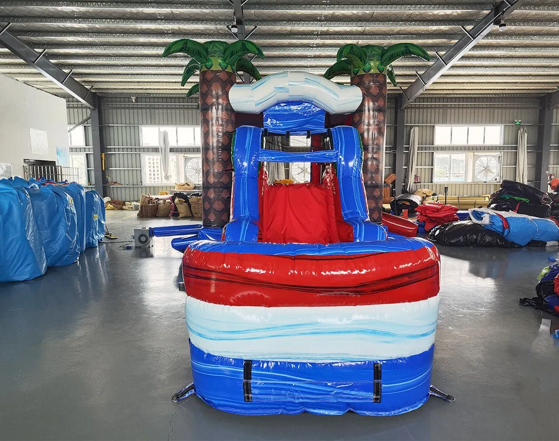 Baja Thunder Econo Bounce House with Slide (Wet/Dry)