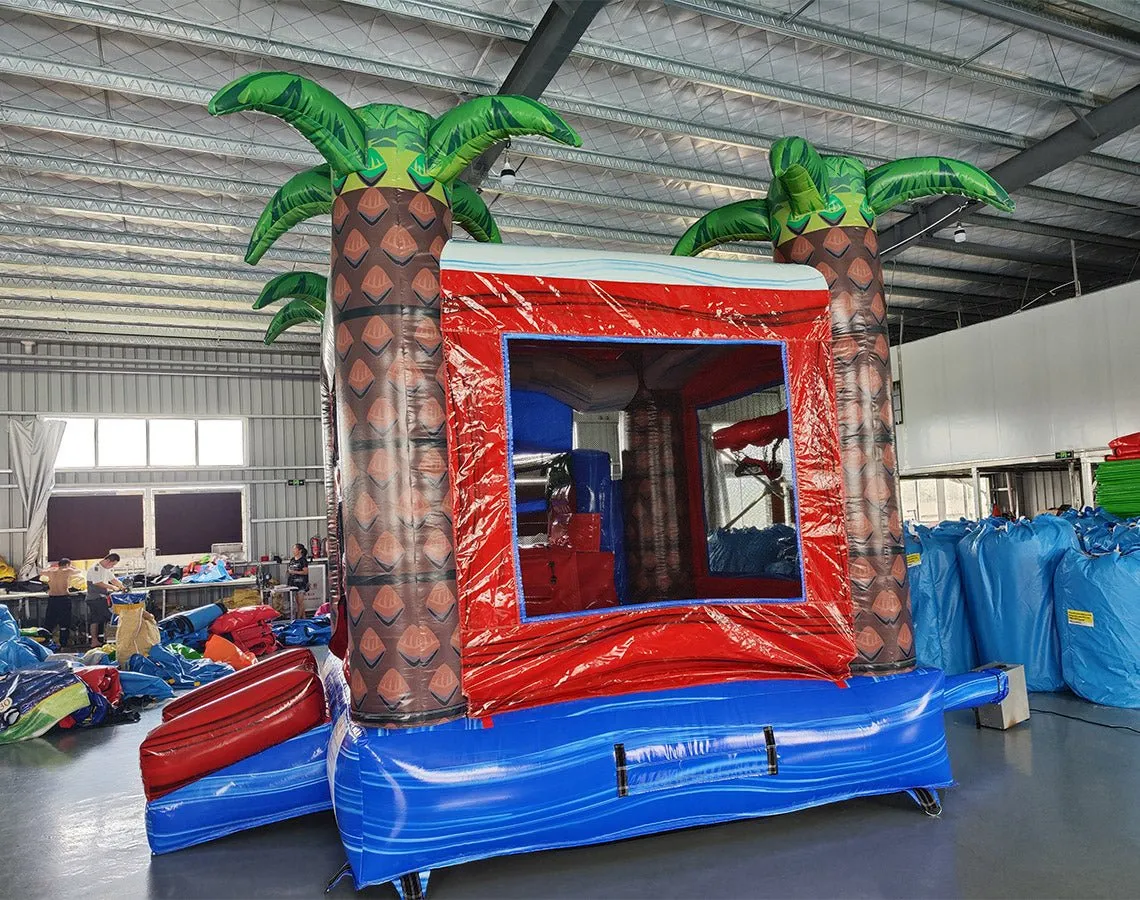 Baja Thunder Econo Bounce House with Slide (Wet/Dry)