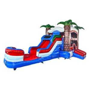 Baja Thunder Econo Bounce House with Slide (Wet/Dry)
