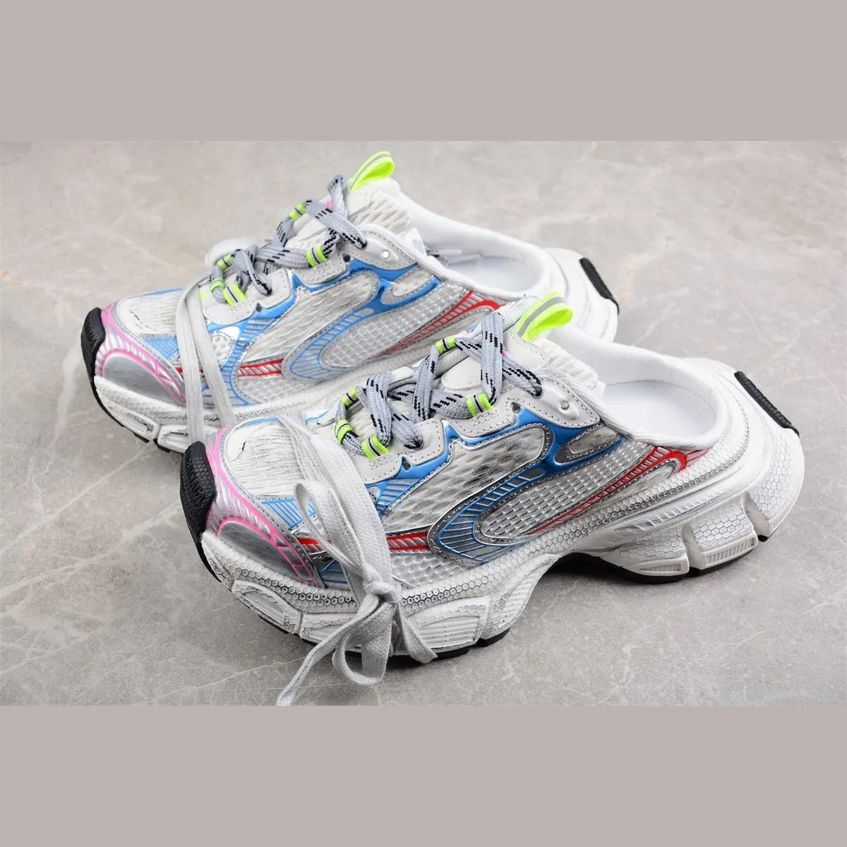 BALENCIAGA MULE x 3XL Tailored selection RED BLUE BEIGE Reliable