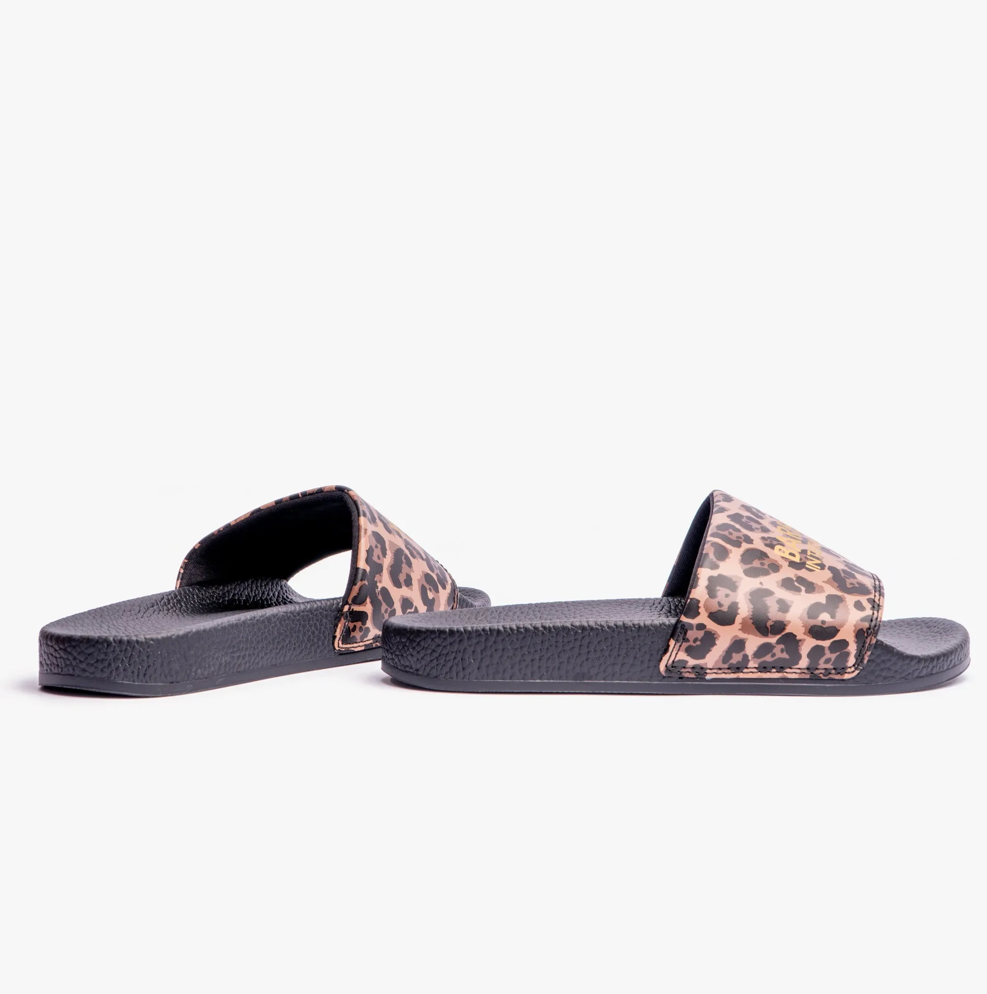 Barbour APEX  Womens Slides Jaguar Print