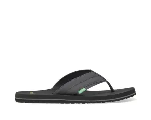 Beer Cozy On Slip Charcoal Sanuk Christmas sale Comfortable Strap Flip-Flops Best price 2 Breathable