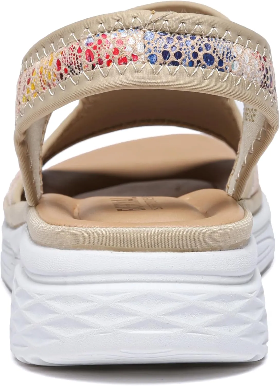 Bernal Women Walking Sandals Soft Comfortable Lightweight Sandals Non-slip Casual Open Toe Sport Sandals for Athletic Summer Beach Platform Sandal
