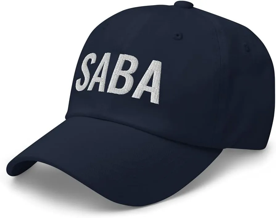 Best Saba Ever Dad Cap - They Call Me Saba Papa in Hebrew Grandfather in Hebrew Embroidered Adjustable Baseball Hat