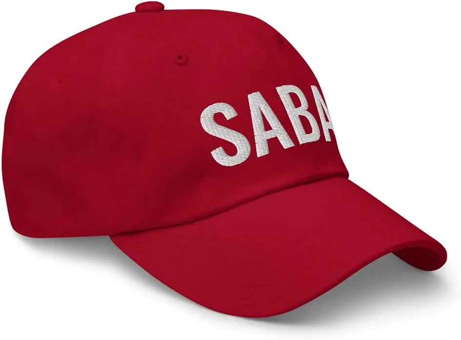 Best Saba Ever Dad Cap - They Call Me Saba Papa in Hebrew Grandfather in Hebrew Embroidered Adjustable Baseball Hat