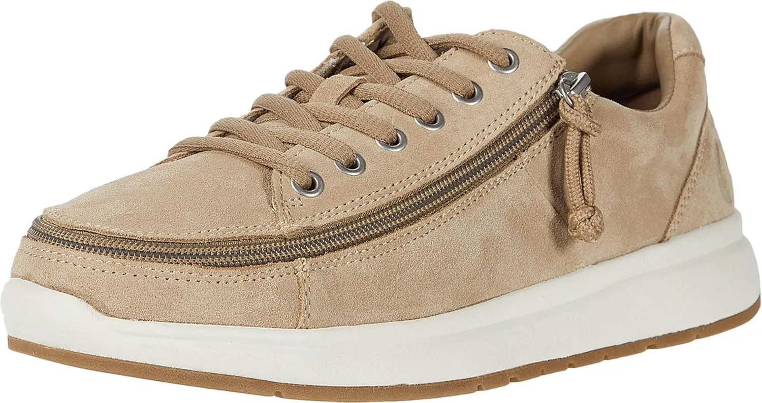 BILLY Footwear Comfort Suede Lo Tan 8.5 W